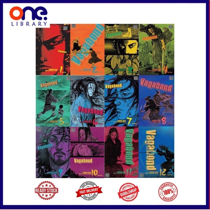 Vagabond (VIZBIG Edition), 12 Book series