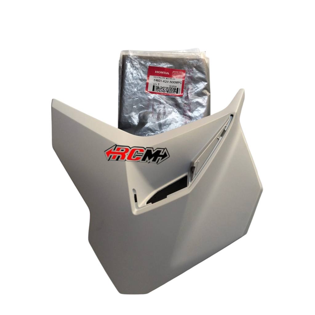 64601-K2V-N30MPC 64601-K2V-N30MGB COVER KOVER DPN DEPAN KIRI PUTIH DOFF HITAM DOFF DOF DOP VARIO 125