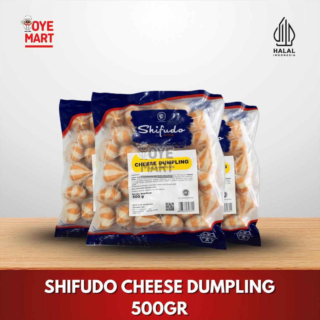 SHIFUDO CHEESE DUMPLING 500GR/DUMPLING KEJU