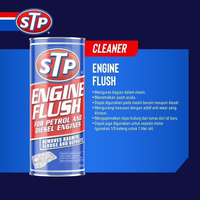READY STP [BUNDLE] Oli Sintetik 10W-30 + Engine Flush - Oli & Engine Flush