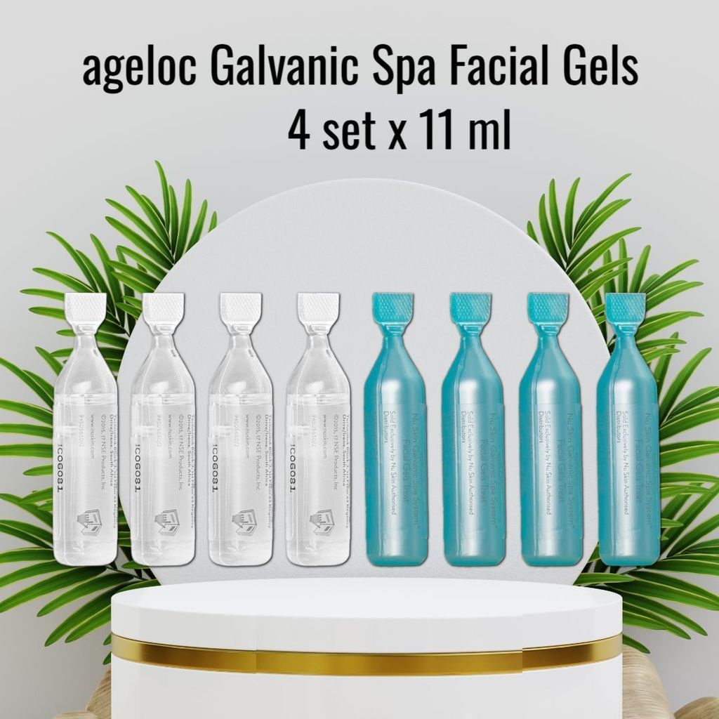 ageLOC Galvanic Spa Facial Gels - Gel Konduktor untuk Perangkat Galvanic Spa, Membantu Penyerapan Op