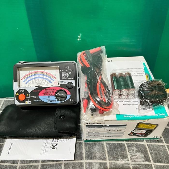 Kyoritsu 3132A Analog Insulation Tester Megger
