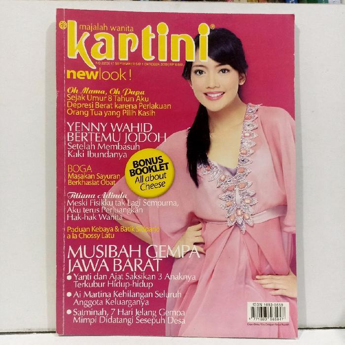 Majalah wanita Kartini : Edisi No. 2253 September - Oktober 2009 - Musibah Gempa Jawa Barat