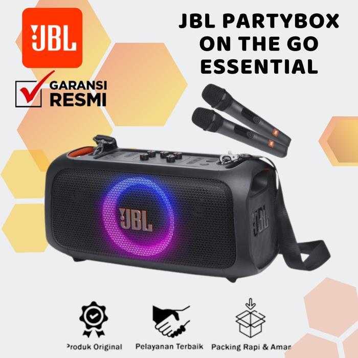 JBL PartyBox On the Go ESSENTIAL Party Box speaker bluetooth OnTheGo OTG