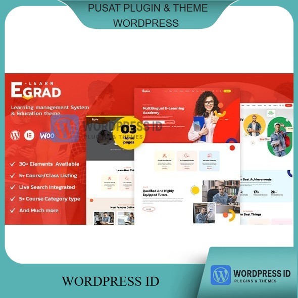 Egrad  LMS Education WordPress