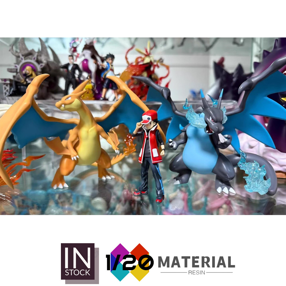 [In Stock]1/20 Resin Scale World [ACE] - Mega Charizard X & Y [Split RE-MENT]