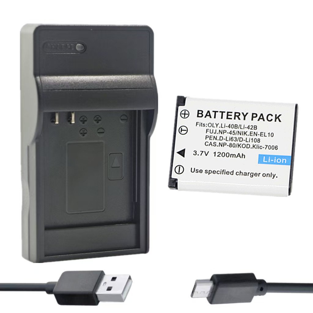 NP-45 NP-45A arger or Battery for Fujifilm FinePix JX500 JX550 JX600 JX700 T200 T300 T400 T500 Z30 Z