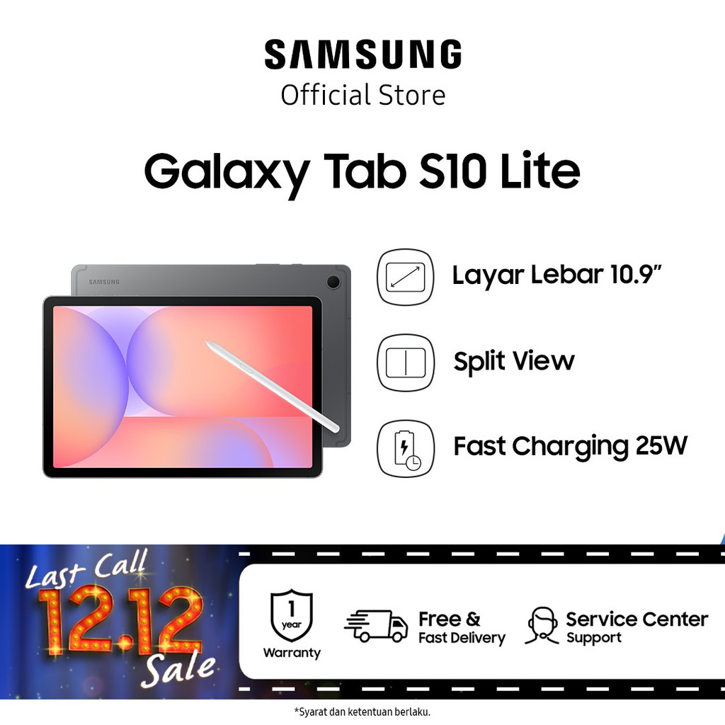 Samsung Galaxy Tab S10 Lite 6/128GB - Gray