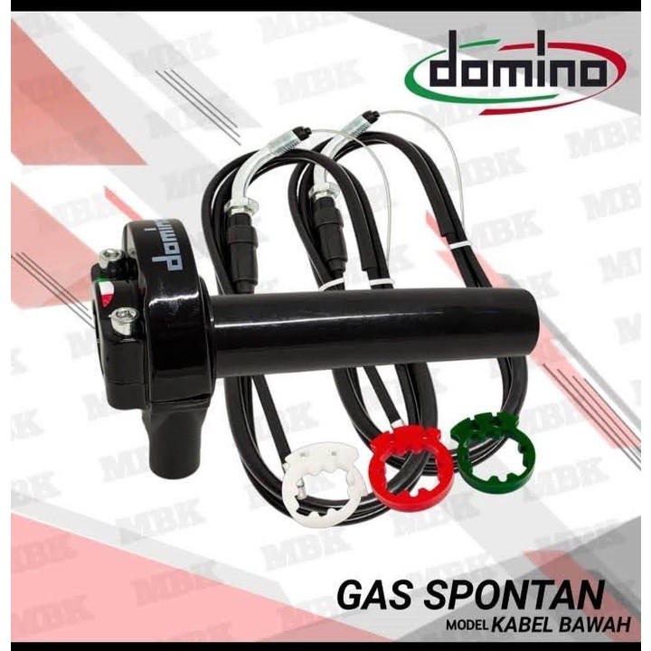 GAS SPONTAN DOMINO MATIC 2 KABEL VARIO 125 150 BEAT SCOOPY FI UNIVERSAL