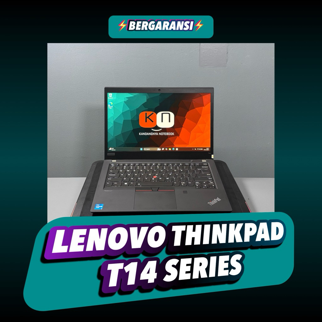 Laptop Lenovo Thinkpad T14 i5 / i7 / Ryzen 5 / Ryzen 7 / GEN1 GEN2 GEN3 ORIGINAL BERGARANSI