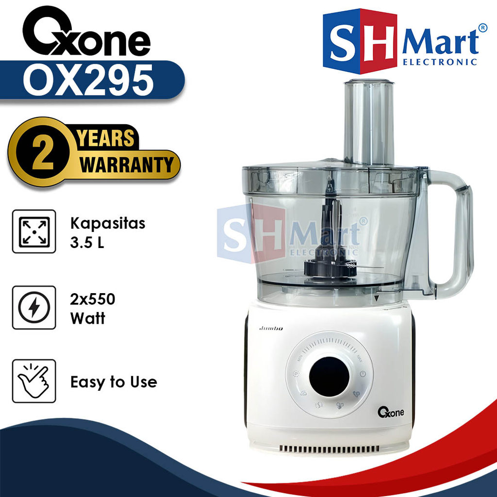 OXONE JUMBO FOOD PROCESSOR OX-295 OX295 KAPASITAS 3,5 LITER (MEDAN)
