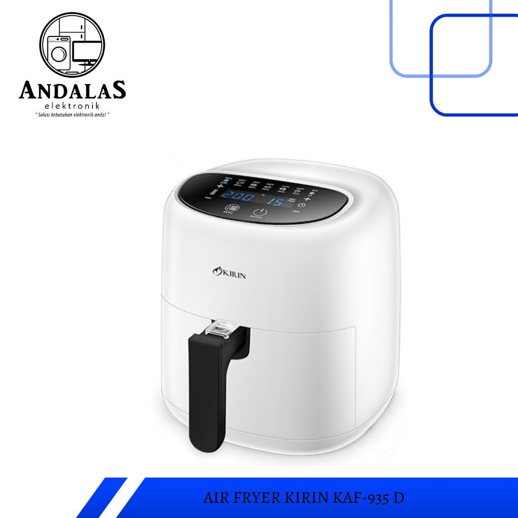 DIGITAL AIR FRYER KIRIN KAF 935 D KAF-935D KAF935D 3.5 L 900 WATT