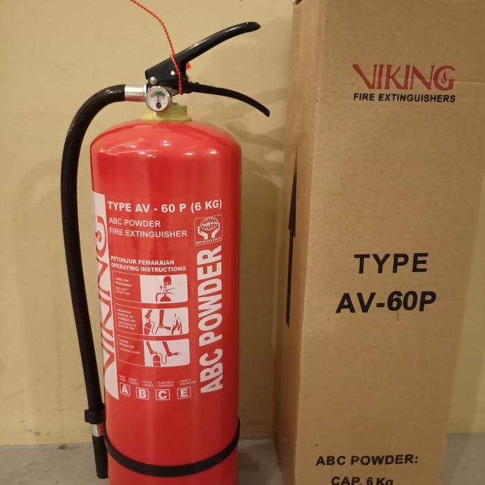 APAR VIKING 6KG ABC DRY CHEMICAL POWDER Fire Extinguisher