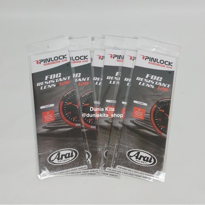 Pinlock Anti Fog Arai VAS-V Max RX7X RX7V