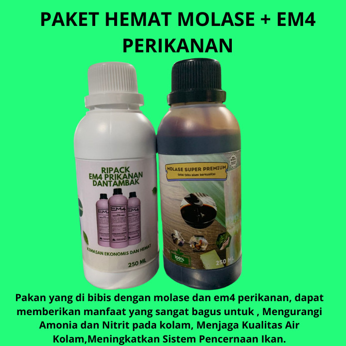 Paket Hemat EM4 Perikanan dan Molase