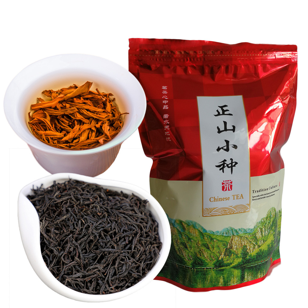 Teh Hitam Lapsang Souchong Premium 250g | Teh Herbal Alami Penambah Stamina Pria & Wanita