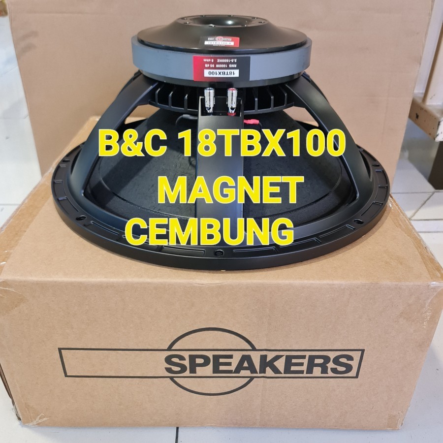 KOMPONEN SPEAKER B&C TBX100 /  TBX100  INCH GRADE A