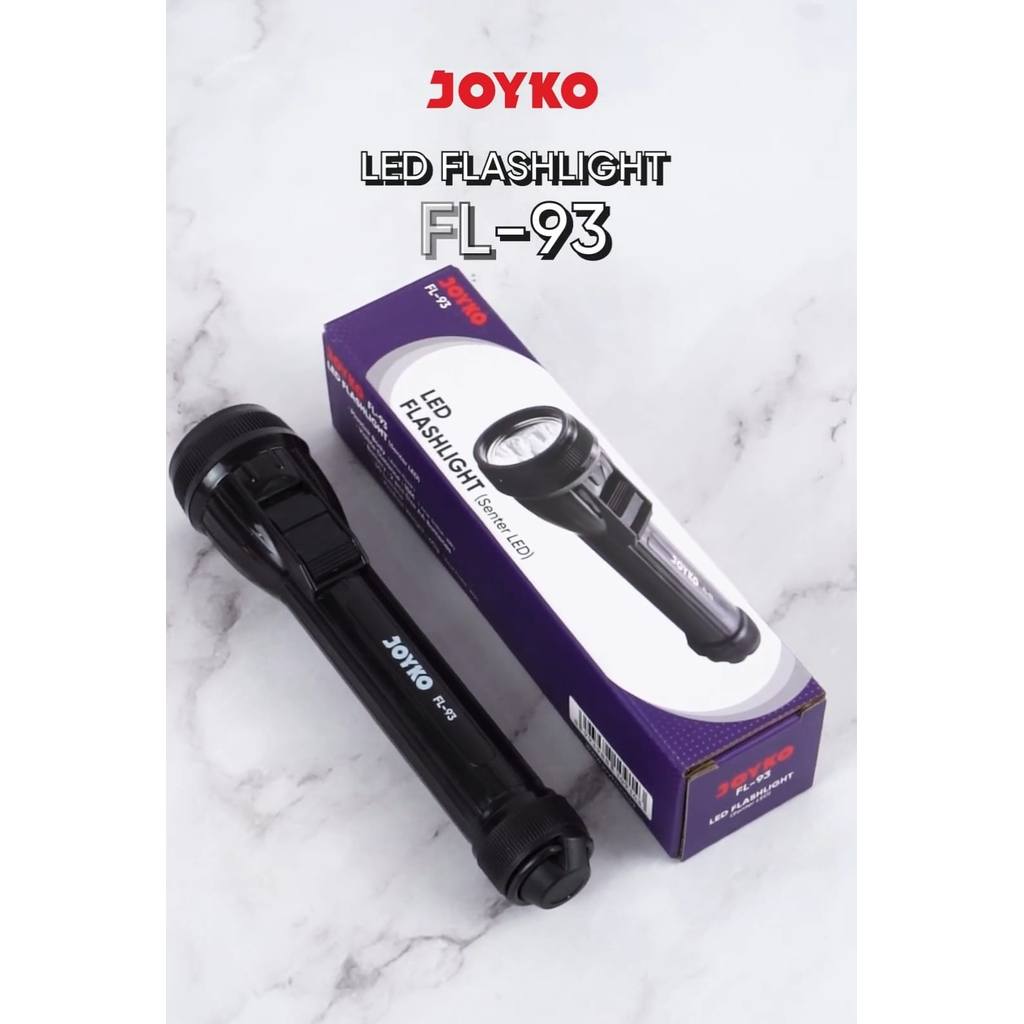 LED Flashlight Senter LED ORIGINAL JOYKO FL-93 / Senter LED JOYKO