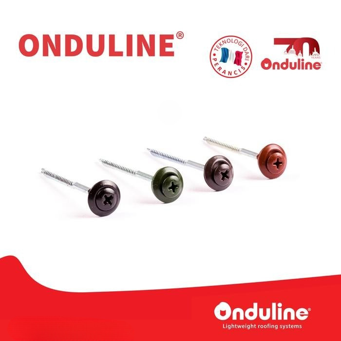 SPEEDY SCREW ONDULINE (25 pcs) Sekrup atap bitumen onduline