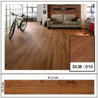 PAKET 50 PCS Vinyl Stiker Lantai Kayu Vinyl Lantai Premium 91.5 cm X 15 cm Vinyl High Quality