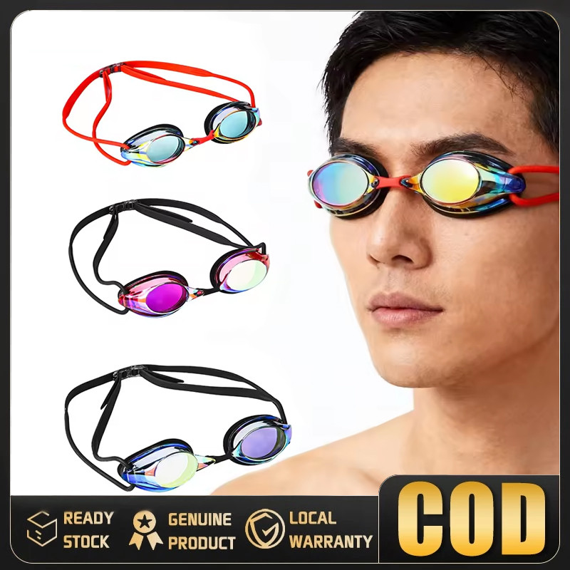 COD Tracks Mirror Kacamata Renang / Kacamata Renang Profesional Anti Kabut / Competition Mirrorless 