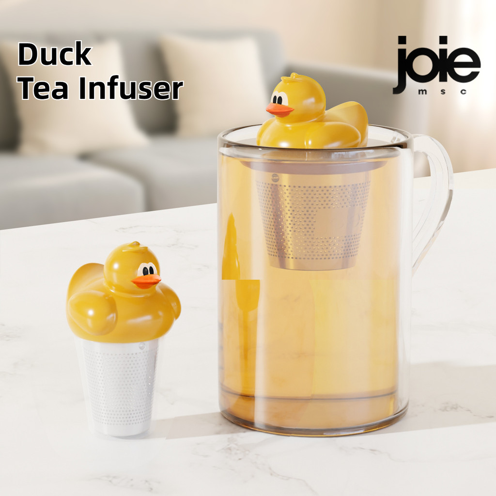 Joie Creative Tea Infuser Duck Shape Floating Tea Cup Infuser Stainless steel Tea Strainer Tea Filte