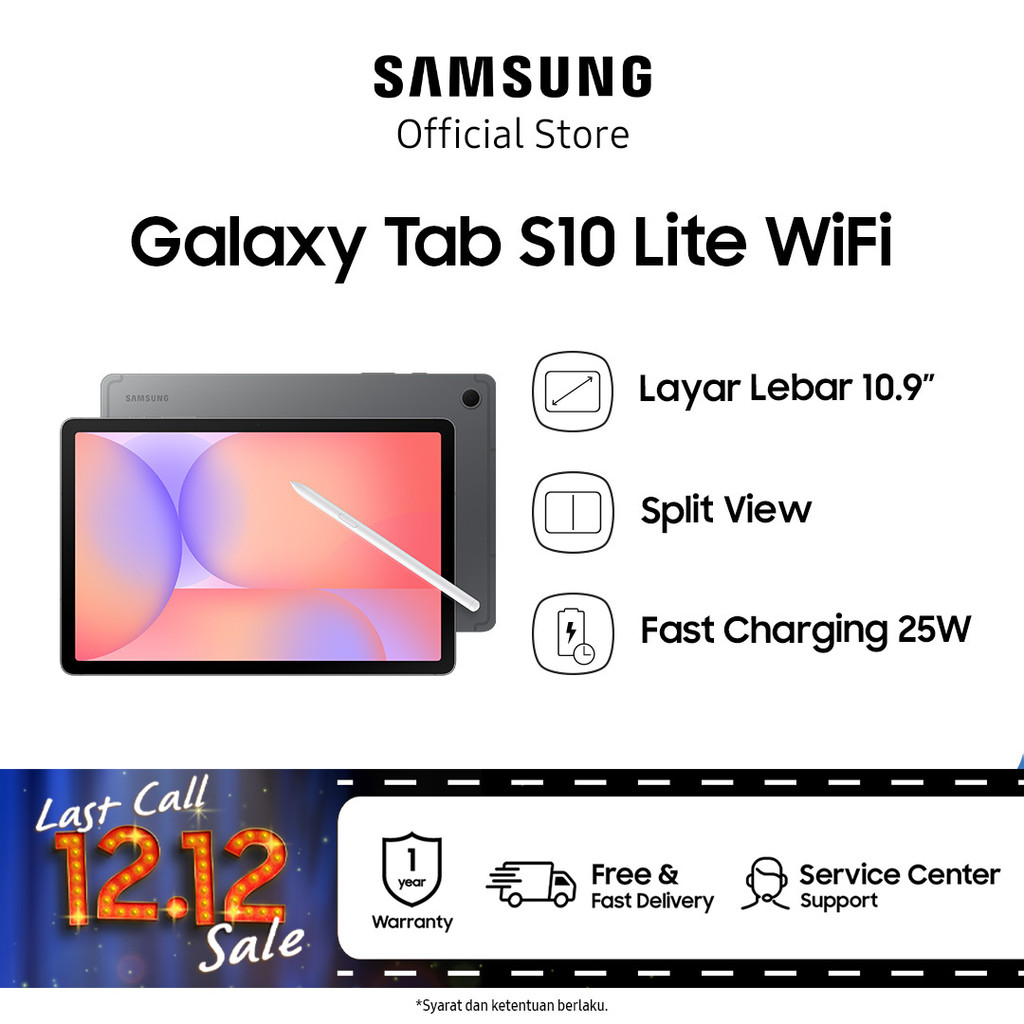 Samsung Galaxy Tab S10 Lite WiFi 6/128GB - Gray