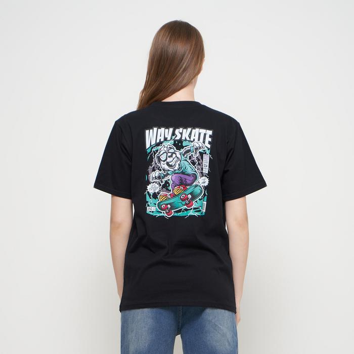 Kaos Dewasa Unisex Way Skate Distro Pria Wanita - Tshirt Keren - Ukuran S hingga 4XL - S
