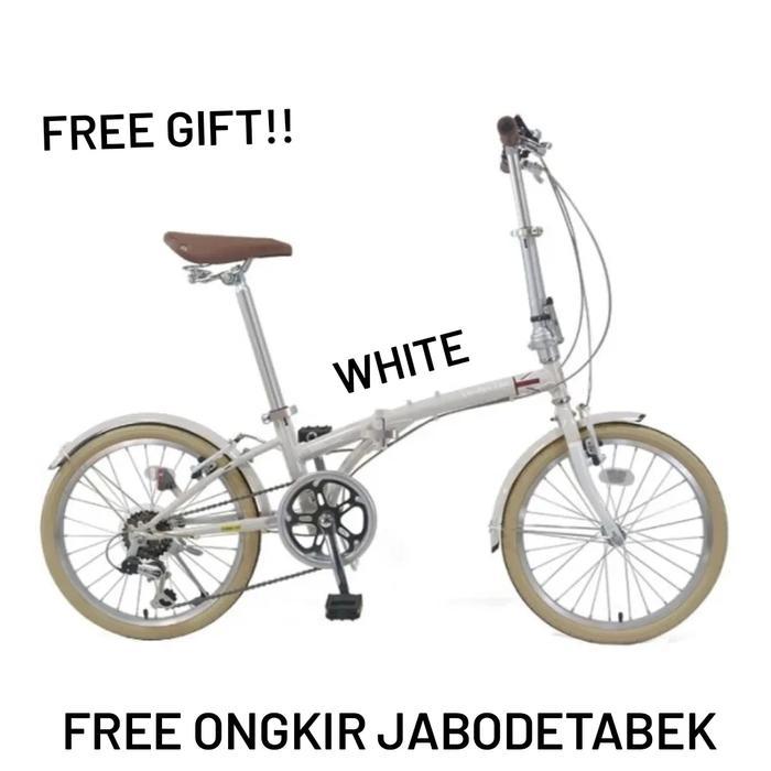 london taxi folding bike 20 inch | Sepeda lipat london taxi 20 inch - white