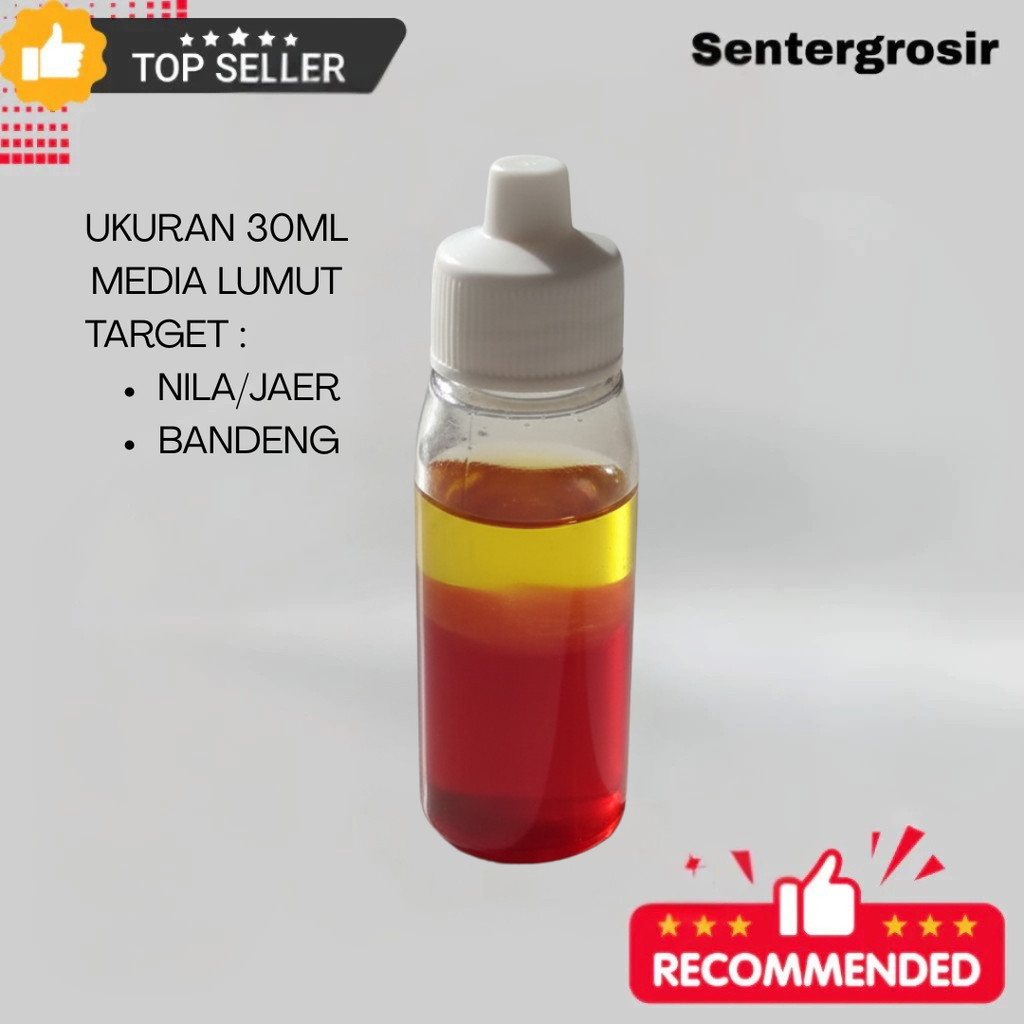 Umpan ikan nila Mujaer Bandeng Essen Essence Esen Oplosan GSB-EM30 Media lumut ukuran 30ml