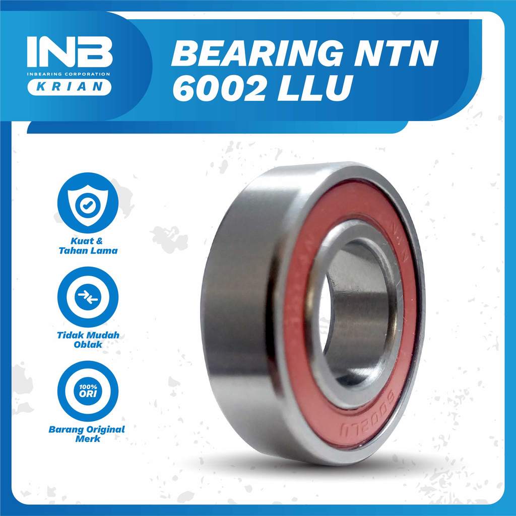 Laker Bearing 6002 LLU NTN Bearing Crankshaft Jupiter Z Mio Cover Cvt Beat Karbu Original NTN INB KR