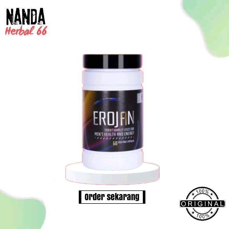erojan original 60 kapsul 100% halal Erojan Testosteron booster asli By FarmaChic