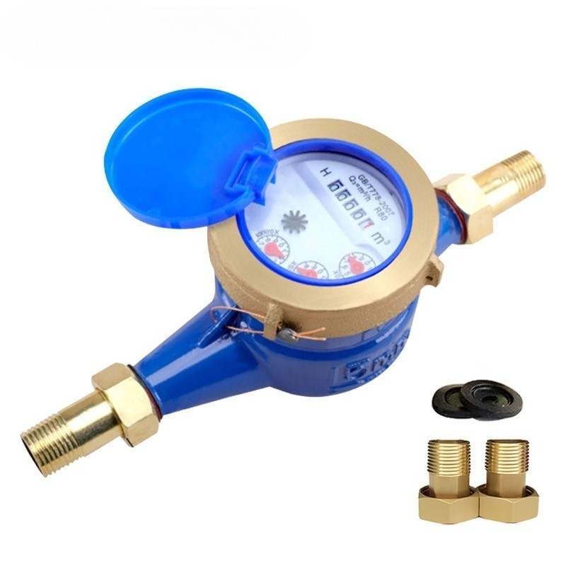 Meteran Air Bodi Besi Standar PDAM Original SNI Tamper Meteran Air Jarum PDAM 1/2" Meteran PDAM