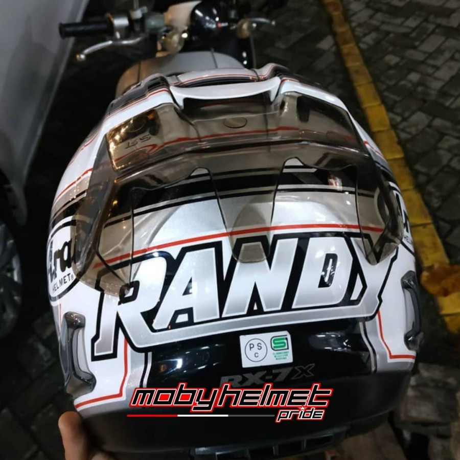 Kita || Arai GP Ped - Spoiler Arai GP Ped. Arai GP Pad