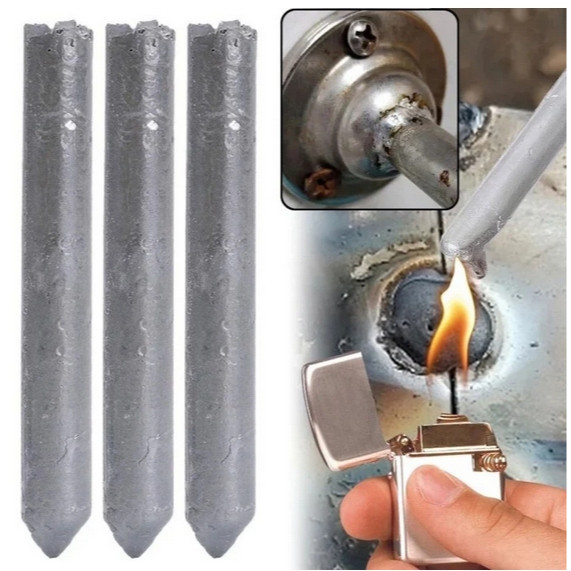 1PCS Batang Las Timah Bakar Tambal Timah Bakar Stik Lilin Solder Suhu Rendah kawat las WBP