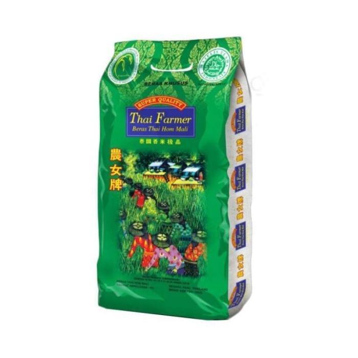 PROMO  BERAS THAILAND. THAI FARMER HOM MALI. SUPER QUALITY. BERAS JASMINE PULEN. COCOK UNTUK DIABETE