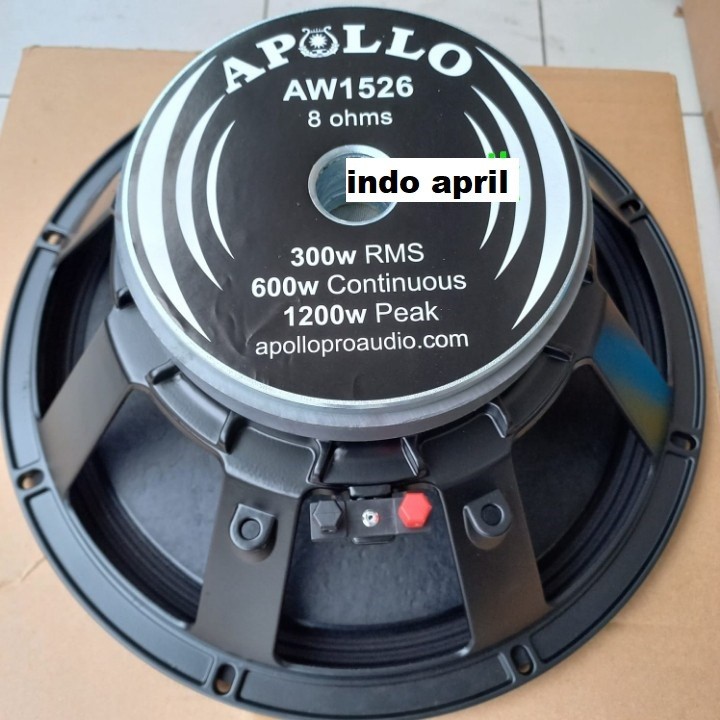 SPEAKER COMPONENT APOLLO AW1526 FULL RANGE 4 INCH BAHAN BABET AW 1526