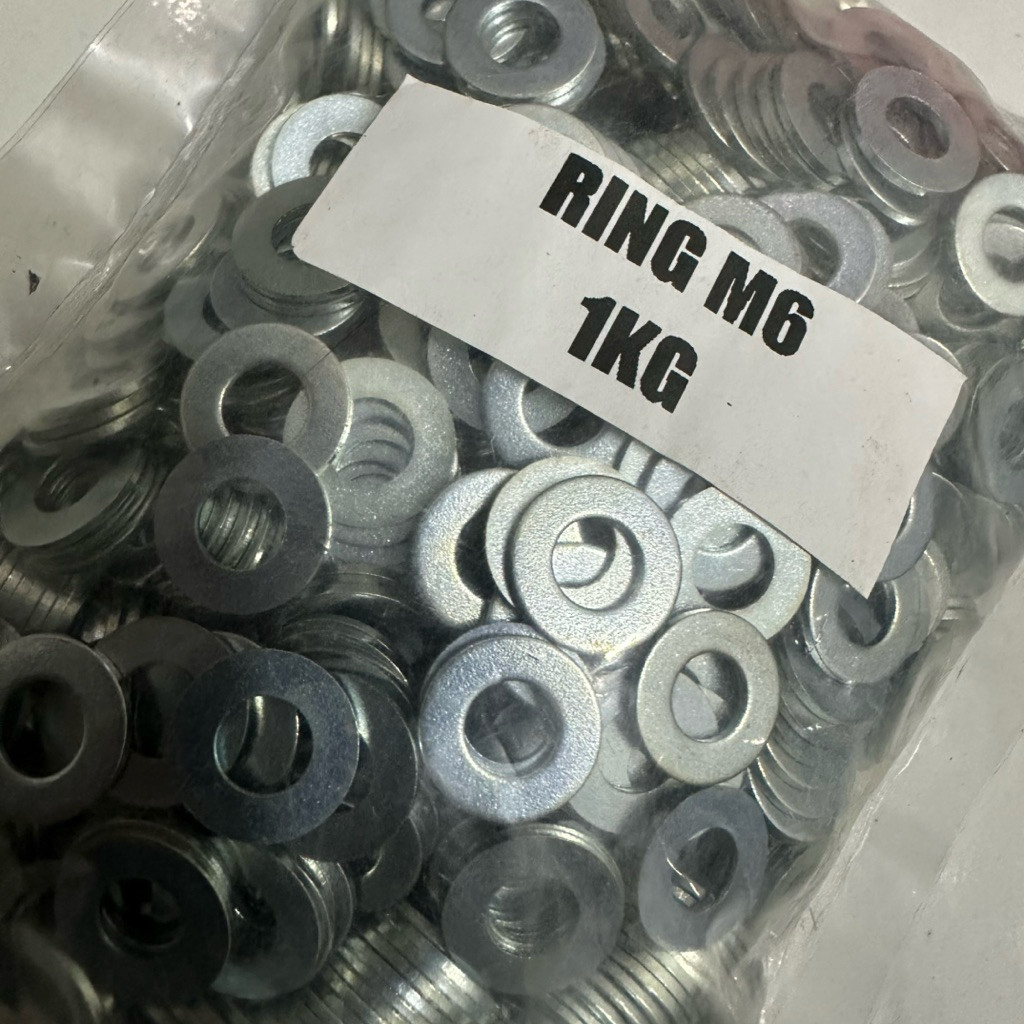 RING M6 BAUT 10 HARGA / Kg ( KILO ) RING KILOAN.