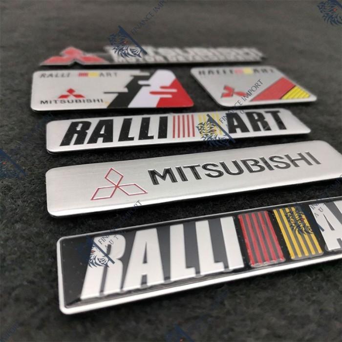 Ready Emblem 3D Ralliart Mitsubishi Pajero Sport Outlander Xpander Lancer - Model 1