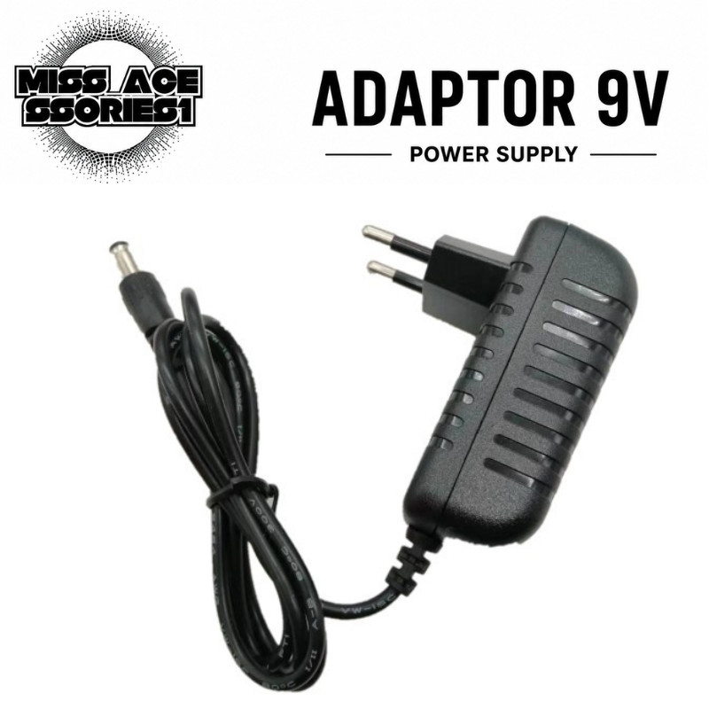 Adaptor 9V 1A-1.5A-2A-6A – Adaptor Listrik 9V untuk Router CCTV Lampu LED