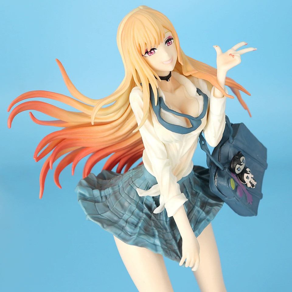 Dress-Up Darling Kitagawa Marin Figure Hentai Kawaii Uniform Anime Figures Sexy Figurine Doll PVC Co