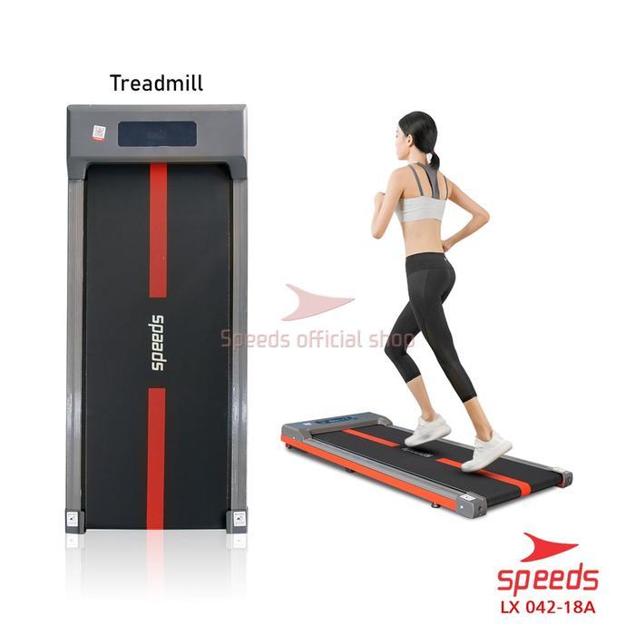 SPEEDS Treadmill Elektrik Walking Pad Treadmil Listrik Alat Olahraga
