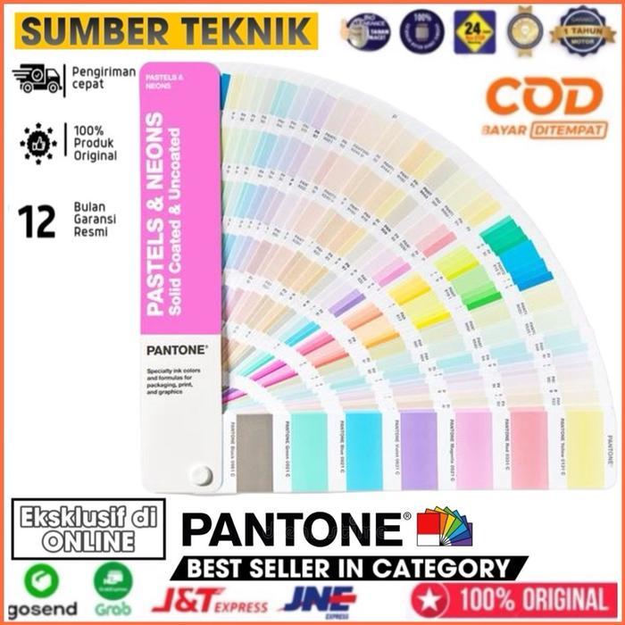 Pantone GG1504A Coated + Uncoated – Buku Warna Pastel dan Neon