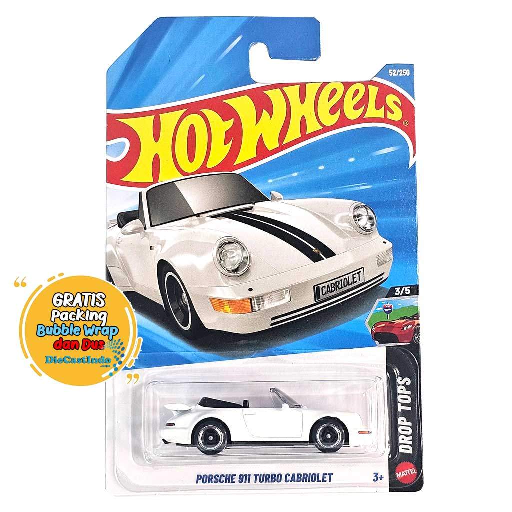 Hot Wheels / HotWheels Lot C 2026 Porsche 911 Turbo Cabriolet Putih