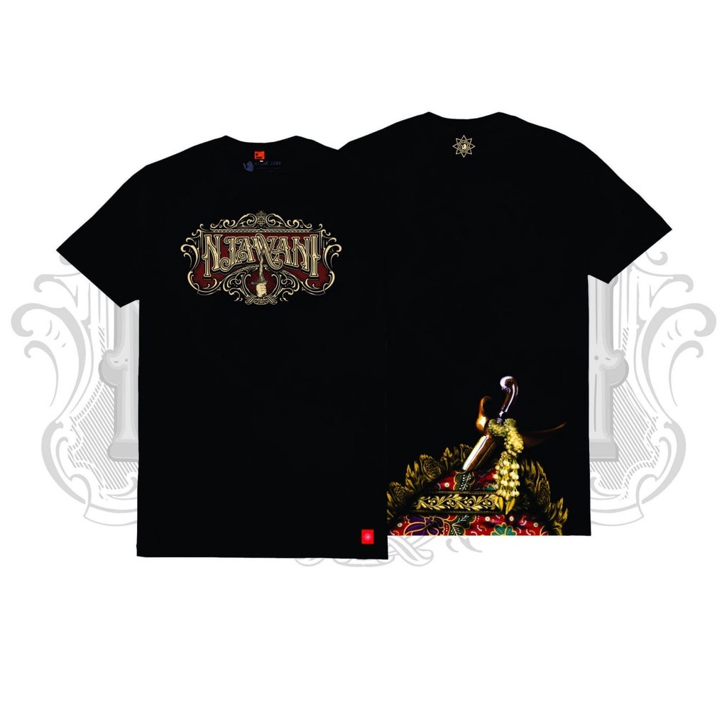 KAOS BIJAK JAWA NJAWANI HITAM