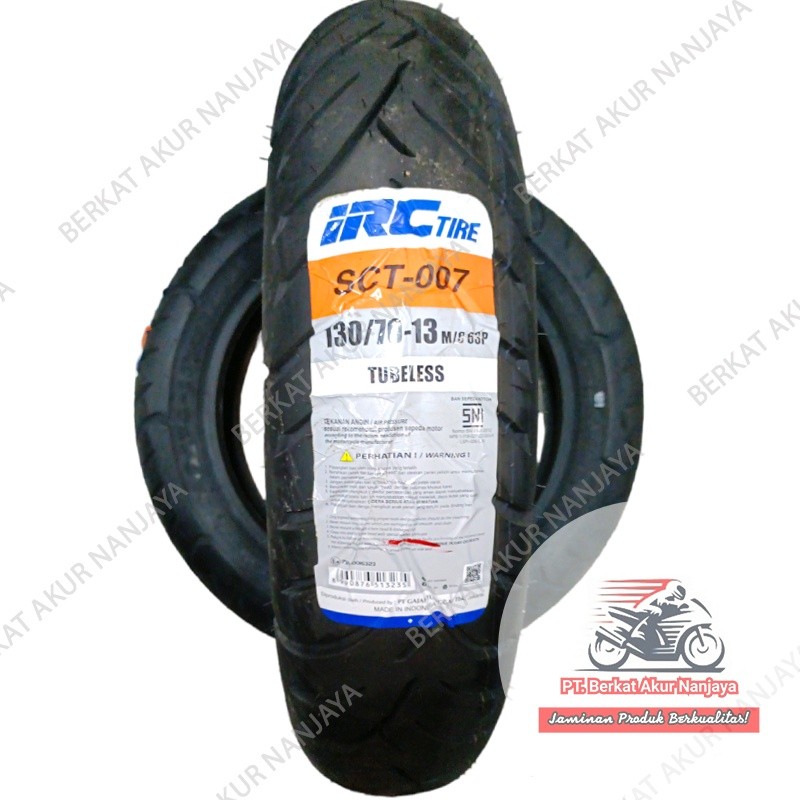 IRC SCT 007 130/70-13 Ban Belakang Nmax