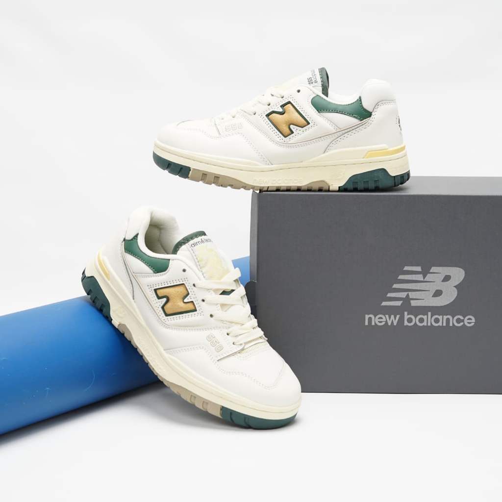 New Balance  550 Natural Green Yellow