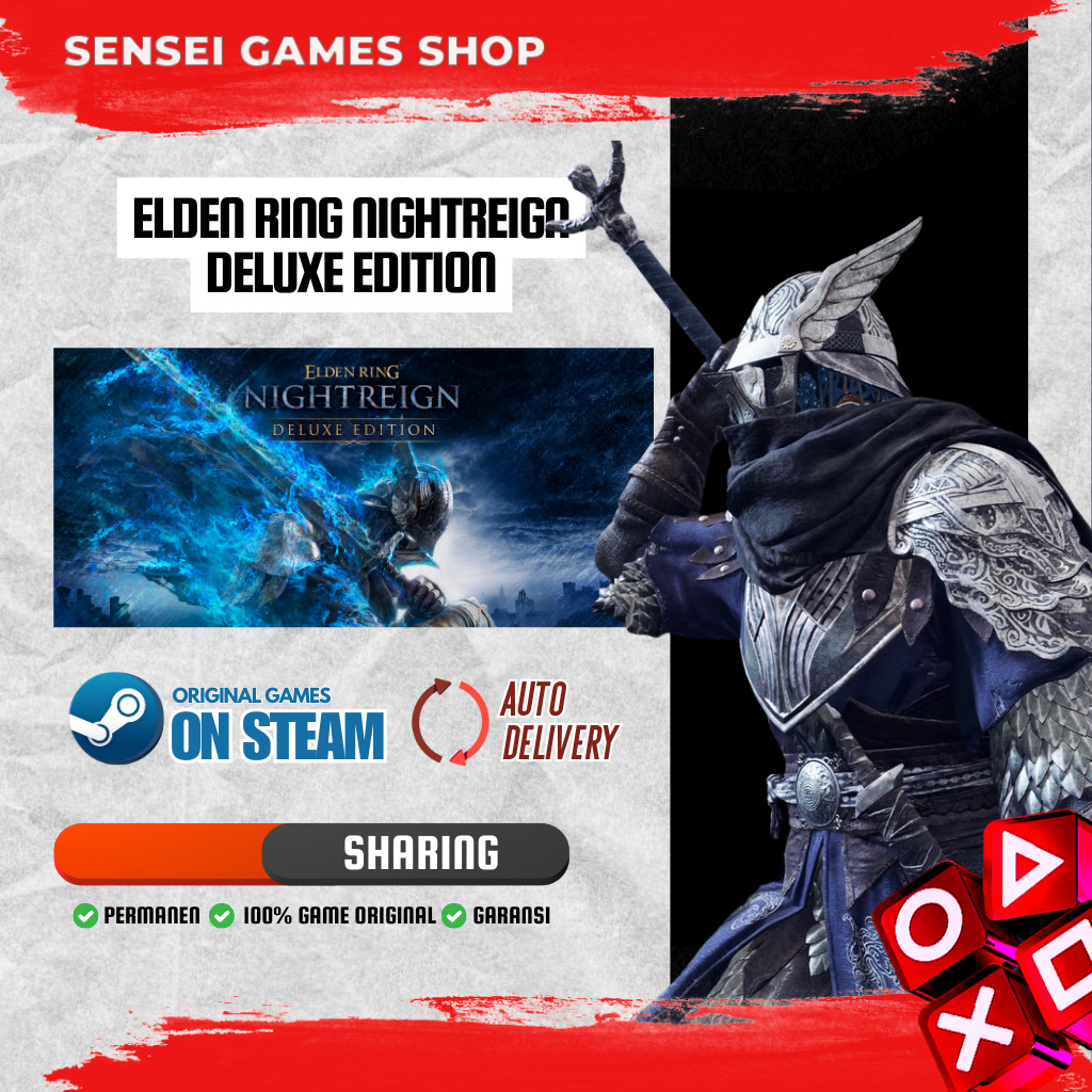 [BONUS STEAM KEY] ELDEN RING NIGHTREIGN Deluxe Edition / AUTO DELIVERY / STEAM / Game PC / Games Com