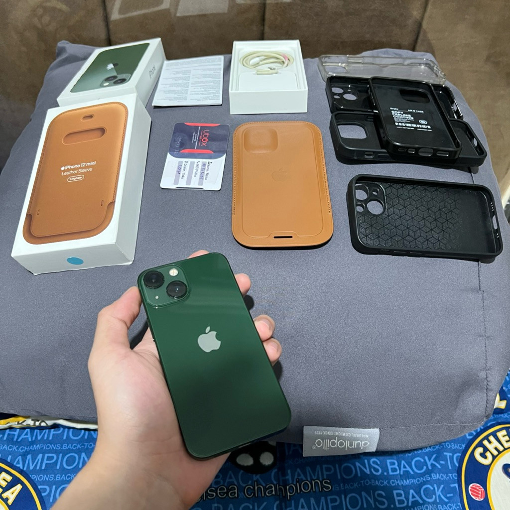 iPhone 13 Mini 128GB Ex iBox Green PA/A (Second Terawat Mulus Bekas Preloved)