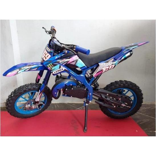 Lenka Mini Trail Lenka MC 69 Motor Mini Anak Bensin Desain Menarik dan Aman untuk Anak-anak